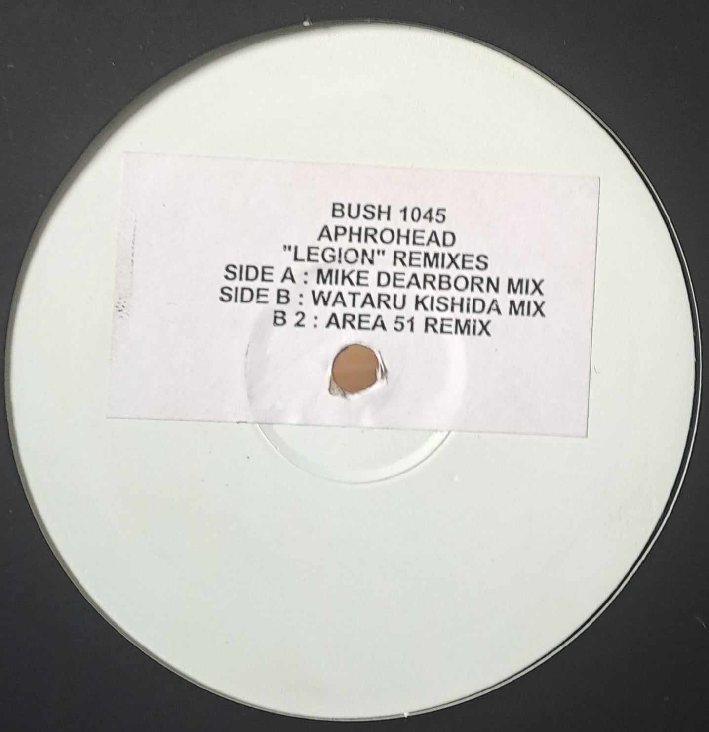 Bush 1045 - vinyle techno